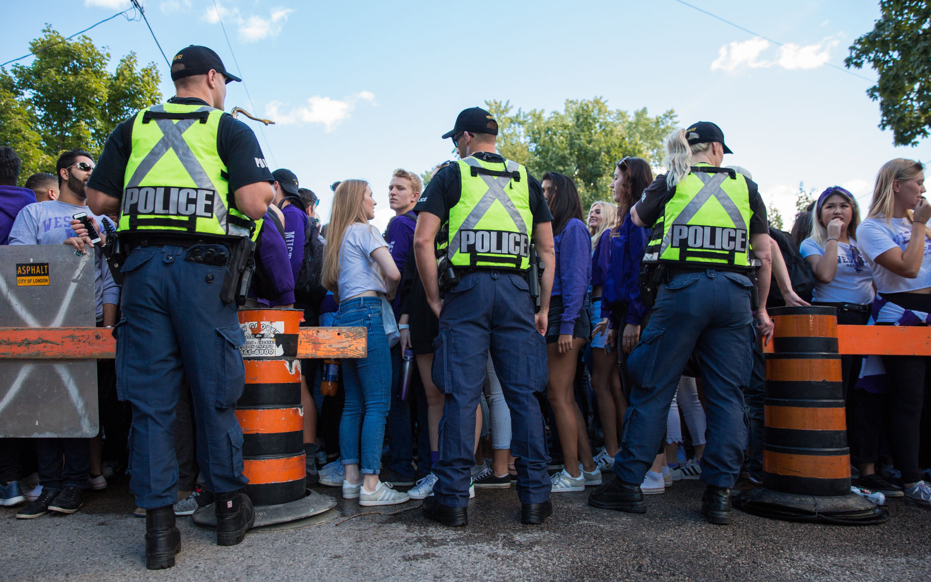 Broughdale blockade (Photo)